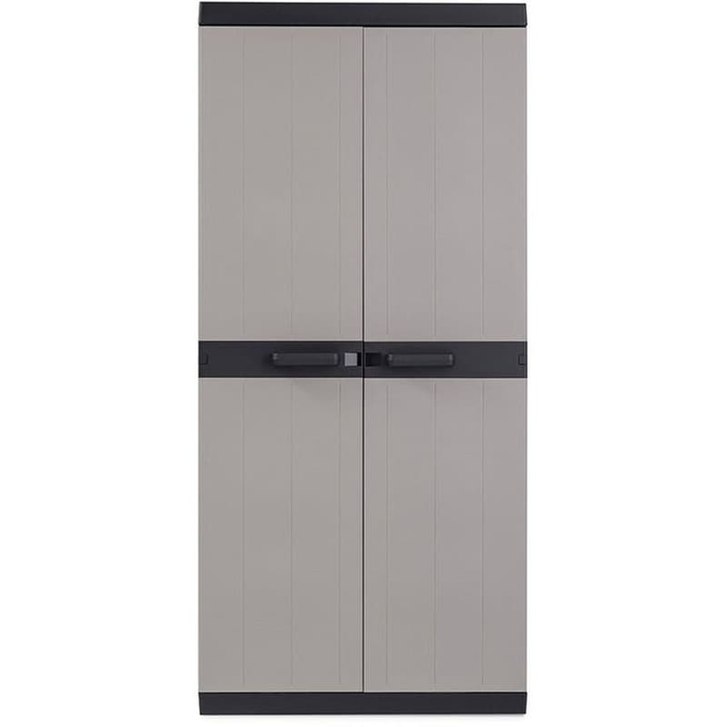TOOMAX Ντουλάπα Toomax Δίφυλλη Πλαστική 89x54x190 cm - Γκρι