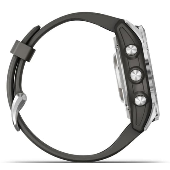 Smartwatch Garmin Fenix 7S Pro Solar 42mm - Silver with Graphite image 3