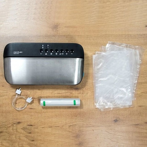 Συσκευή Σφραγίσματος Τροφίμων CECOTEC CEC-04070 Ασημί image 5