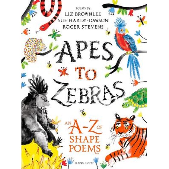 Apes to Zebras: An A-Z of Shape Poems image 0