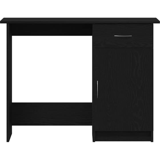 Γραφείο VidaXL από Επεξεργασμένο Ξύλο 100x50x76 cm - Μαύρη Οξιά image 5