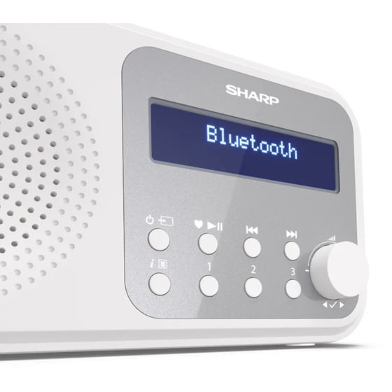 Φορητό ραδιόφωνο Sharp Tokyo DR-P420-White image 4