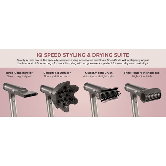 Σεσουάρ Μαλλιών SHARK HD542EU SpeedStyle PRO FLEX 1700 W Καφέ image 15