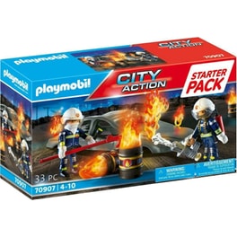 PLAYMOBIL® City Action Starter Pack Άσκηση Πυροσβεστικής (70907)