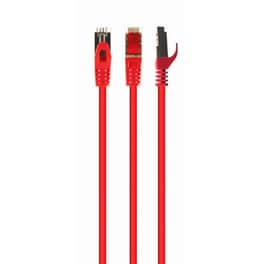 Καλώδιο Ethernet GEMBIRD S/FTP CAT6 0.5M Κόκκινο