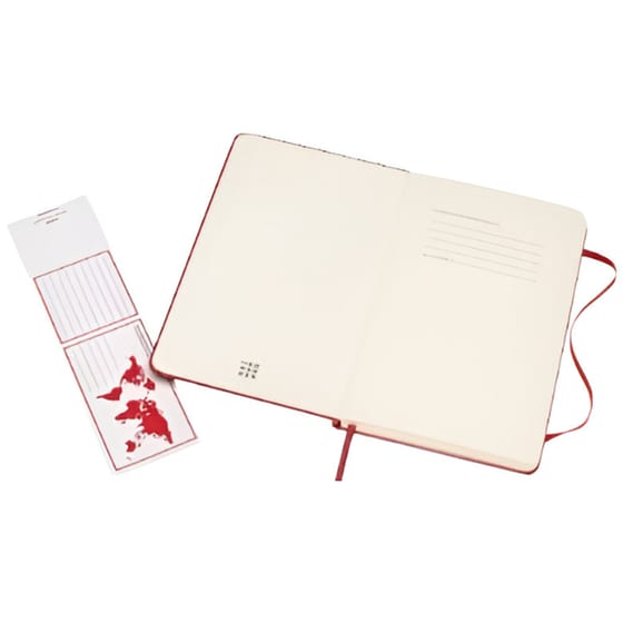 Σημειωματάριο Moleskine Plain Medium Κόκκινο (1 Τεμάχιο) image 1