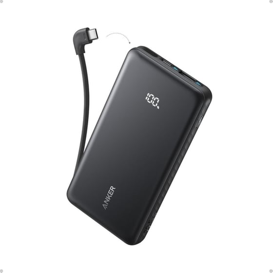 Anker Zolo Power Bank 10000mAh 22.5W με Θύρα USB-A και Θύρα USB-C Power Delivery / Quick Charge - Μαύρο image 0