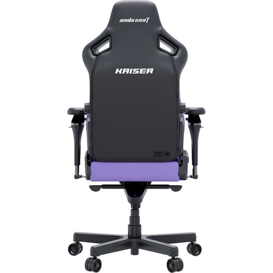 Καρέκλα Gaming Anda Seat Kaiser 4 V2 XLarge με 6D Μπράτσα Δερματίνης - Μωβ image 3
