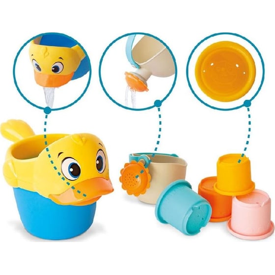 Παιχνίδια Μπάνιου Kiokids Παπάκι 3068 - 6 τμχ image 2