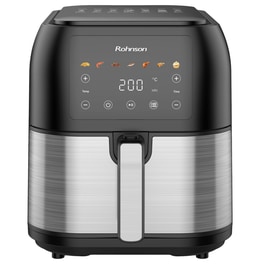ROHNSON R-2861 1700 W 8 L Μαύρη Φριτέζα Αέρος