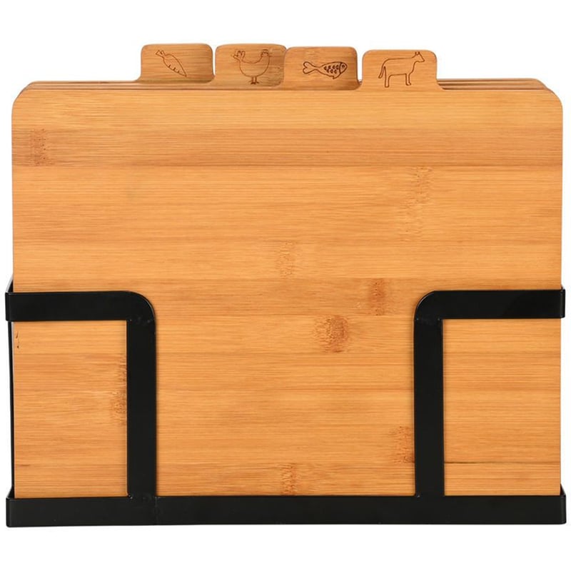 ESTIA 01-26707 Σετ Ξύλα Κοπής με Βάση Καφέ