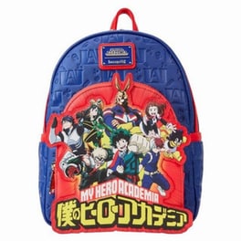Τσάντα Σακίδιο Loungefly - My Hero Academia: Group Debossed Logo