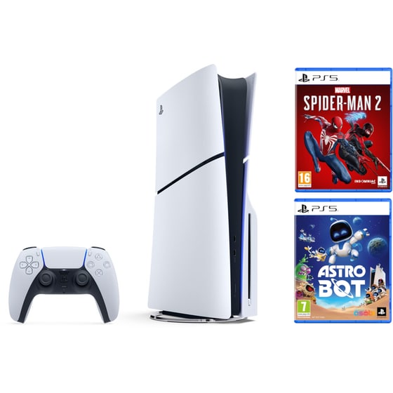 Sony PlayStation 5 - 1TB & Astro Bot & Marvel’s Spider-Man 2 image 0
