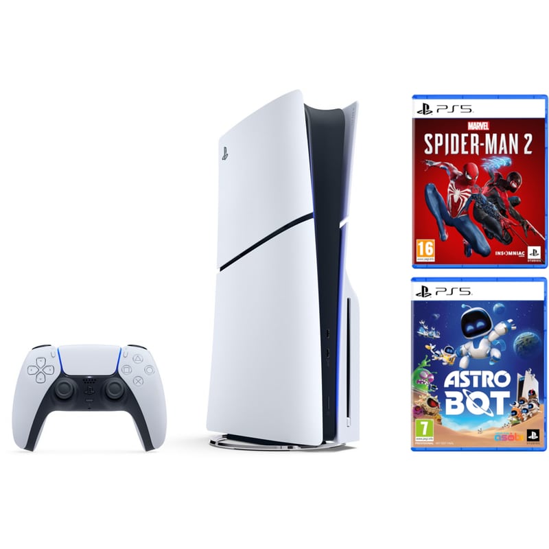 SONY Sony PlayStation 5 - 1TB Astro Bot Marvel’s Spider-Man 2