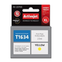 Συμβατό Epson T1634 Κίτρινο Μελάνι Εκτυπωτή