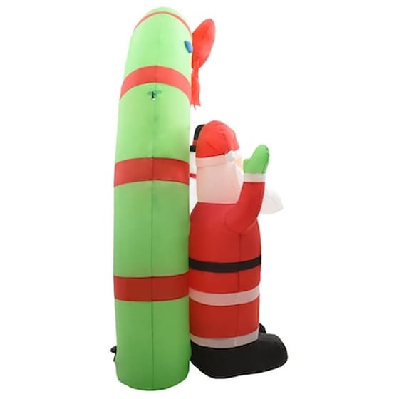 Χριστουγεννιάτικη Διακοσμητική Φουσκωτή Αψίδα 223 Led 300x90x223cm image 5