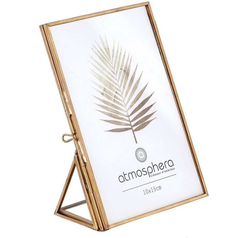 Κορνίζα Spitishop Μεταλλική 10x15 cm - Χρυσή