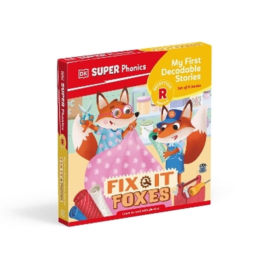 DK Super Phonics My First Decodable Stories Fix-It Foxes image 0