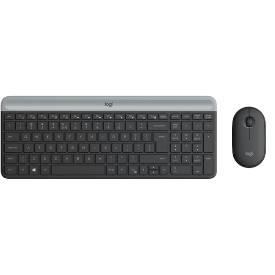 Logitech MK470 Ασύρματο Σετ Πληκτρολόγιο & Ποντίκι (US) - Graphite image 0