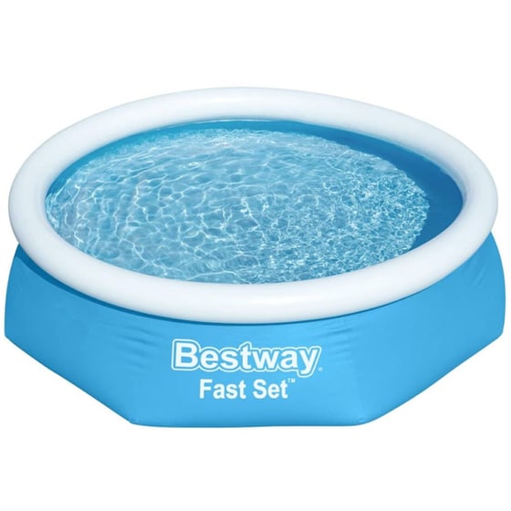 Φουσκωτή Στρογγυλή Πισίνα Bestway 1.880Lt - Μπλε image 1