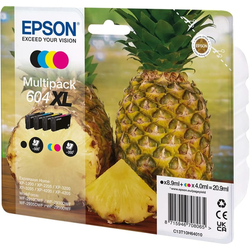 EPSON CMYK Multipack Μελάνια Εκτυπωτή C13T10H640