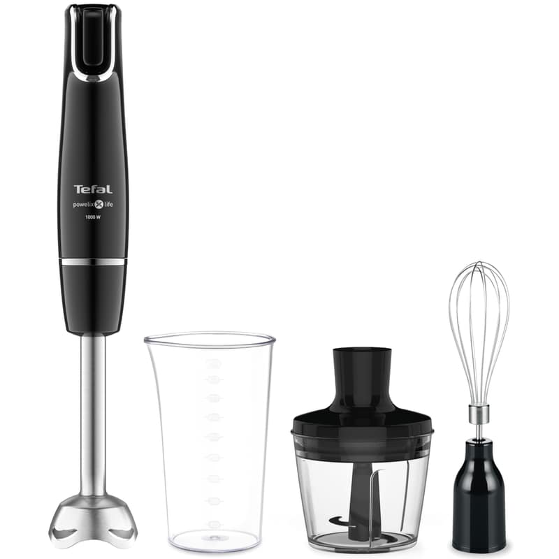 Σετ Ραβδομπλέντερ TEFAL InfinyForce 3 σε 1 HB9438 1000 W Μαύρο