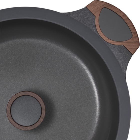 Κατσαρόλα Βαθιά RESTO Capella-93505 από Χυτό Αλουμίνιο 28 cm 6.6 L Μαύρο image 12