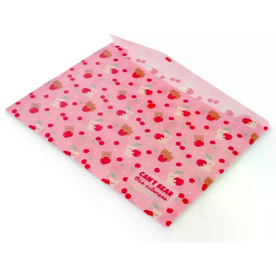 Φάκελος&nbsp;με&nbsp;Κουμπί&nbsp;Legami Teddy&nbsp;Cherry image 3