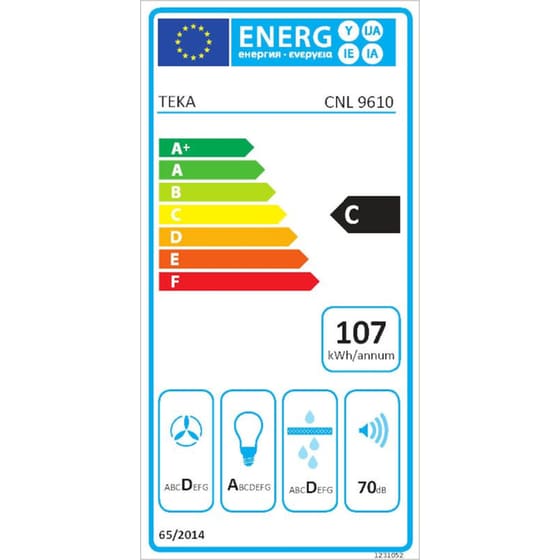 TEKA CNL 9610 90 cm Inox Απορροφητήρας Συρόμενος image 1