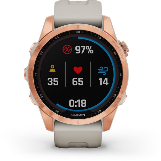 Garmin rose discount gold smart watch