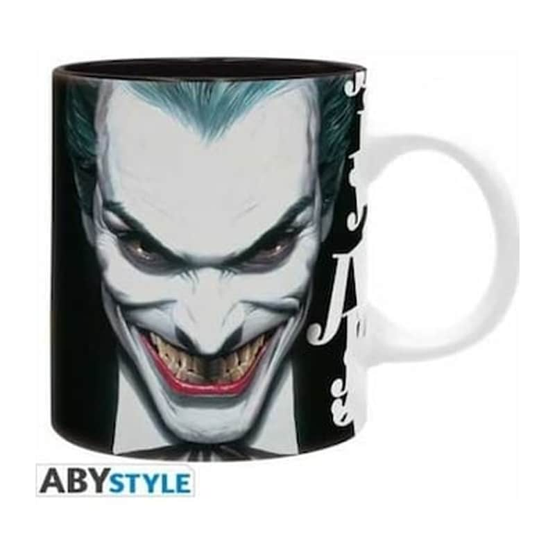 ABYSSE CORP Κούπα Abysse Corp DC Comics Joker Laughing Κεραμική 320 ml - Μαύρο