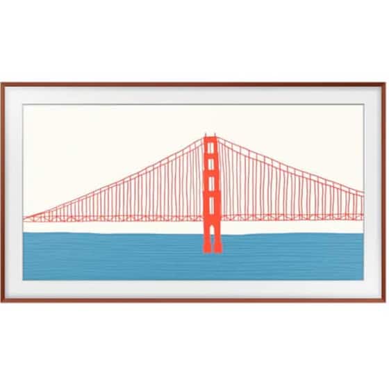 Μαγνητικό Πλαίσιο Τηλεόρασης Samsung The Frame 65" VG-SCFA65TRCXC - Τερακότα image 0