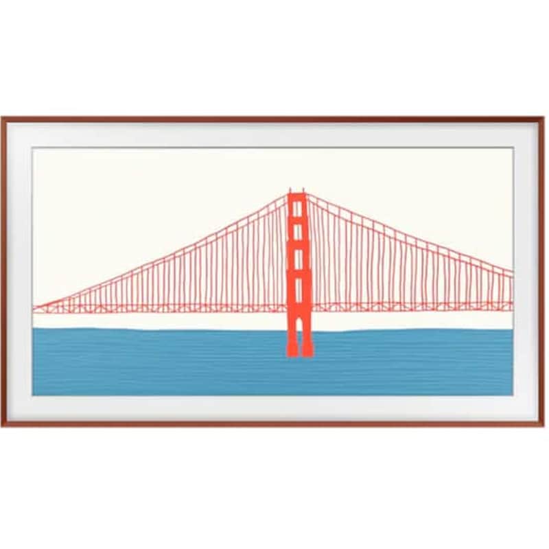 SAMSUNG Μαγνητικό Πλαίσιο Τηλεόρασης Samsung The Frame 65 VG-SCFA65TRCXC - Τερακότα