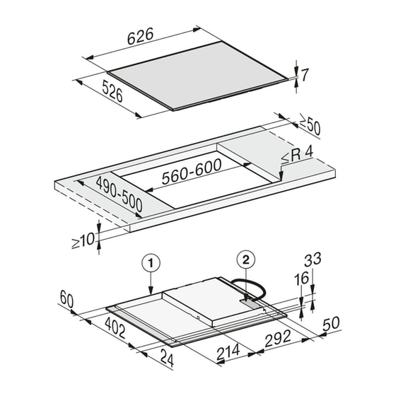 MIELE H7860 BPX & KM7361FRD 76 Lt Μαύρο Eντοιχιζόμενο Σετ Φούρνος και Εστία image 7