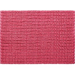 Πατάκι Μπάνιου Kentia Loft Trevor 14 Ορθογώνιο Βαμβακερό 70x110 cm - Φούξια