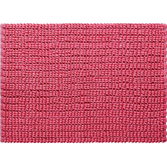Πατάκι Μπάνιου Kentia Loft Trevor 14 Ορθογώνιο Βαμβακερό 70x110 cm - Φούξια image 0