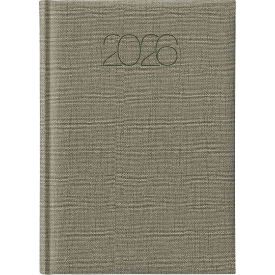 Ημερολόγιο Ημερήσιο 2026 Θεοφύλακτος 12M Cotton Olive image 0