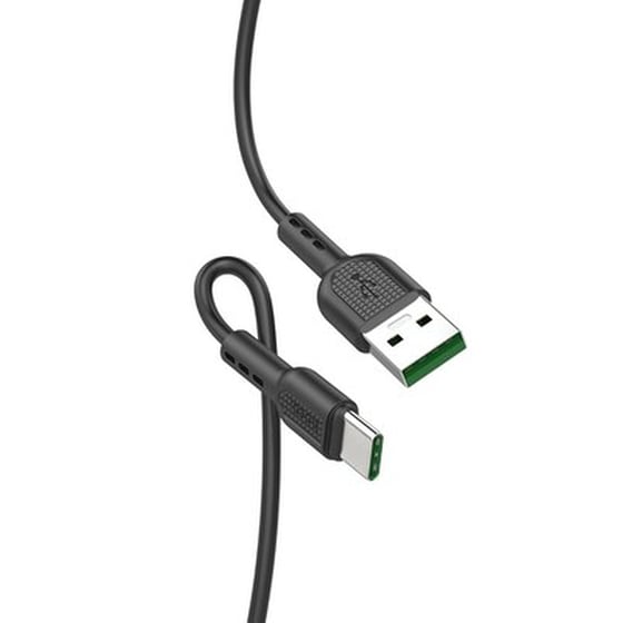Καλώδιο δεδομένων Hoco X33 Surge Usb to Usb-C 5A 1m - Black image 2