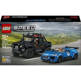 LEGO® Speed Champions Jaguar Project 7 & Land Rover Defender (77264)