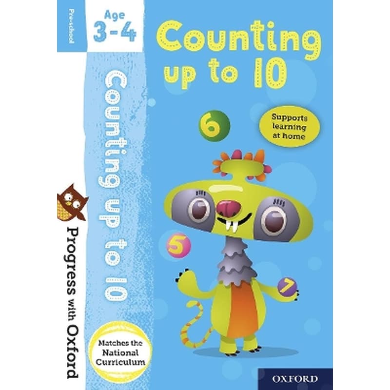 Progress with Oxford: Progress with Oxford: Counting Age 3-4 - Prepare for School with Essential Maths Skills