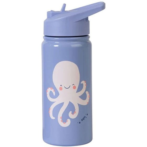 Παγούρι Θερμός Saro με Καλαμάκι Sea Friends 350ml image 0