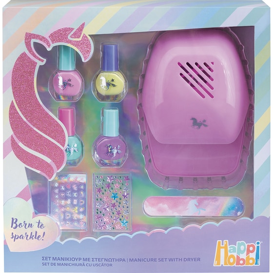 HappiHobbi Σετ Μανικιούρ με Στεγνωτήρα image 2