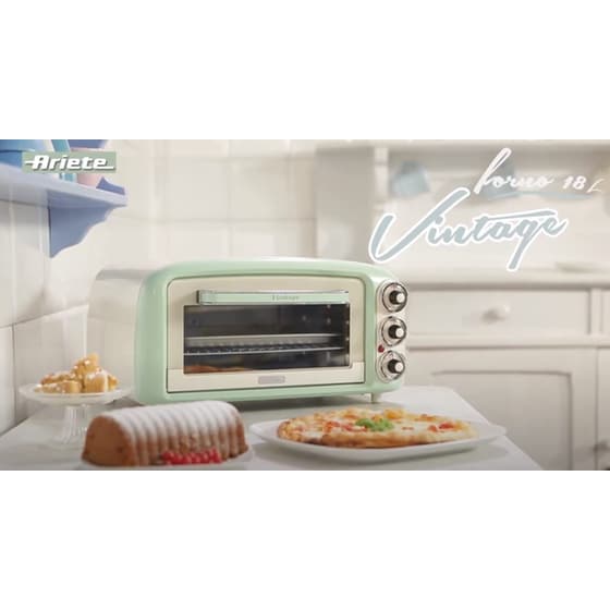 ARIETE 979/04 1380 W 18lt Πράσινο Ηλεκτρικό Φουρνάκι image 2