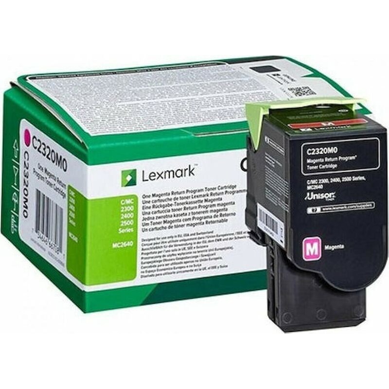 LEXMARK Toner Lexmark C2320M0 - Magenta