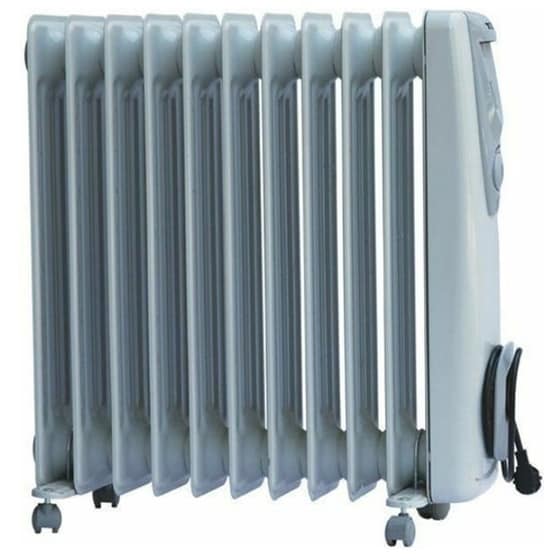 TESY CB 2512 E01 R Καλοριφέρ Λαδιού 2500W Λευκό image 1