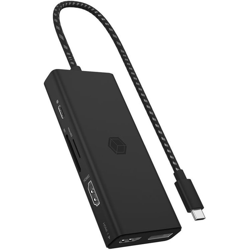 Docking Station Icy Box IB-DK4011-CPD - Μαύρο