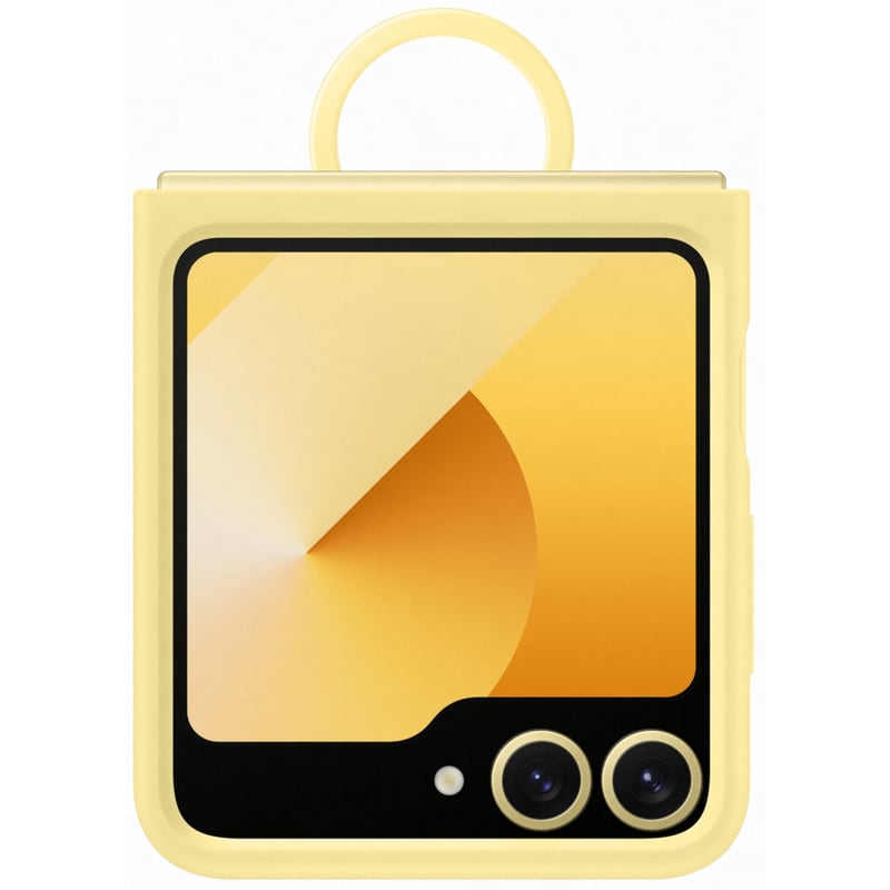 Θήκη Samsung Galaxy Z Flip6 - Samsung Silicone Case - Yellow