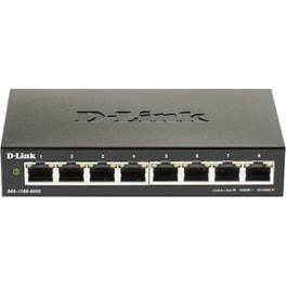 D-Link DGS-1100-08V2 Network Switch Unmanaged L2 Gigabit Ethernet (1000 Mbps) 8-Port