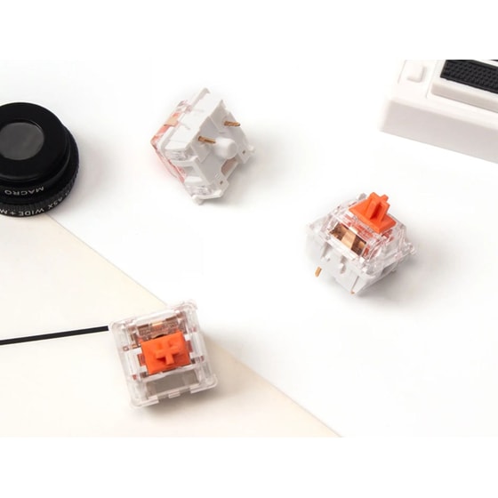 Keychron Silent K Pro Red Switches Πληκτρολόγιου , 110-pack image 4