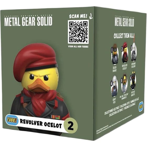 Φιγούρα Numskull Tubbz Metal Gear Solid 9 cm - Revolver Ocelot image 1